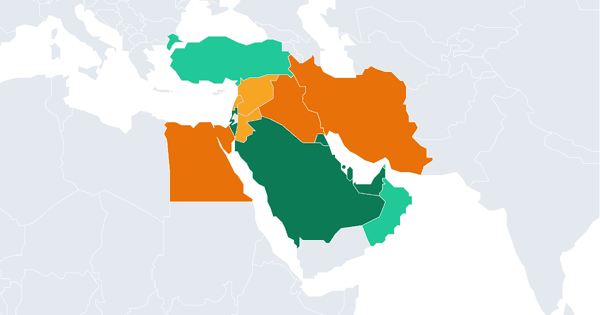 The richest countries in the Middle East in 2026