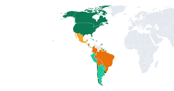 Los países más seguros de América en 2026: Sudamérica, Centroamérica y el Caribe