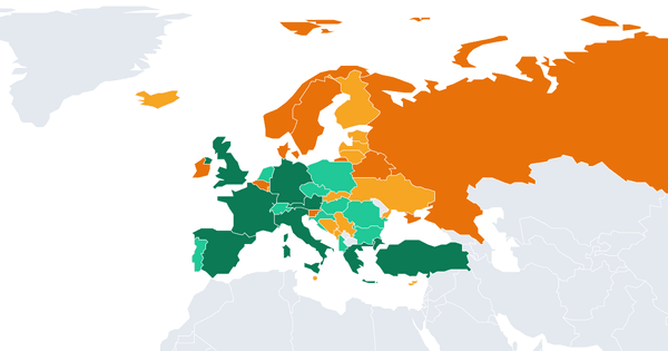 The most visited countries in Europe in 2026