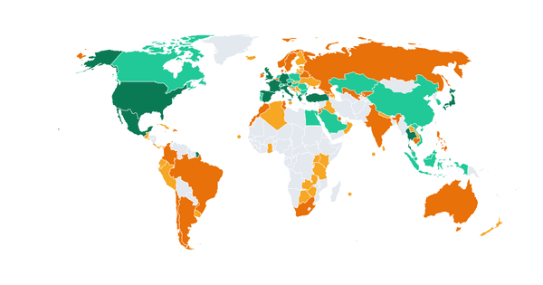 The most visited countries in the world in 2026